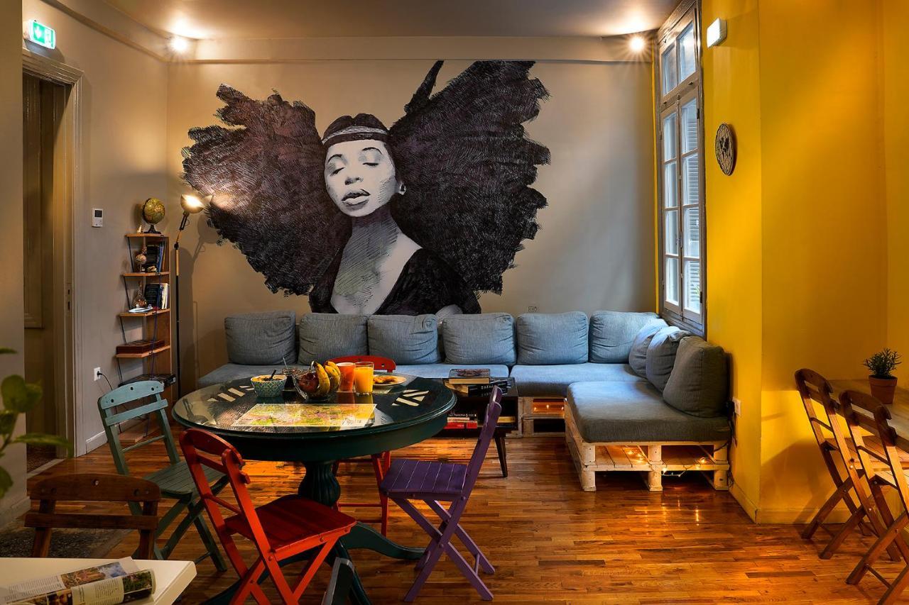 Nubian Hostel Афины Экстерьер фото